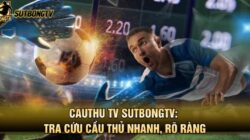 Cauthu TV SutbongTV: Tra Cứu Cầu Thủ Nhanh, Rõ Ràng