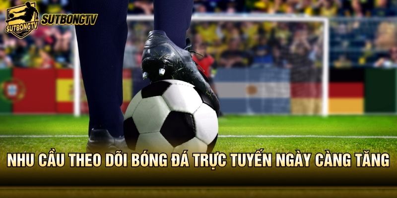 Nhu cầu theo dõi bóng đá trực tuyến ngày càng tăng